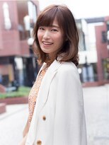 アフロート ディル(AFLOAT D'L)&nbsp;【AFLOAT D'L 表参道】 大人ふわっとレイヤーミディアムスタイル