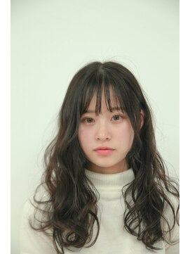 モード ケイズ 石橋店(MODE K's) 黒髪 ヴェールウェーブ 大人かわいい