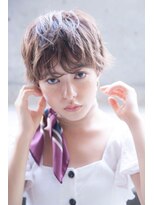 シエナ 渋谷(Siena)&nbsp;siena スモーキーベージュ×エアリーショート