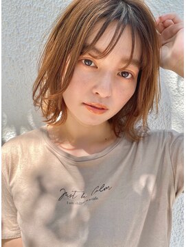 チョビー(Chobii) 大人可愛いシアーベージュとゆるふわ抜け感ウェーブ☆