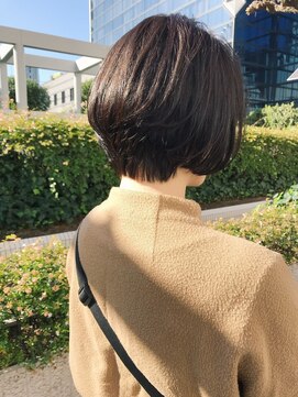 フロート 小阪店(float) 深みブラウン_クールショート,ピンクグレージュ,ボブルフ