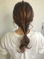 ヘアセットサロン アッシュ 神戸三宮(Ash) フィガーエイトポニー