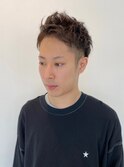 ツーブロック×ショート