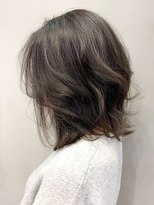 アイティーバイアルバム 下北沢店(IT by ALBUM)&nbsp;オリーブグレージュ_くびれヘアツートンカラーba282781