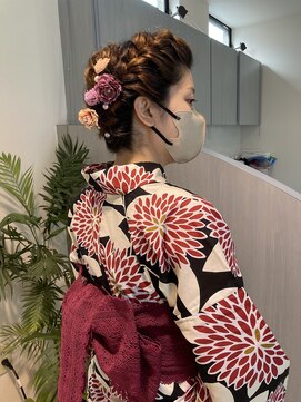 ヘアーメイク ナイス(Hair make NICE) R4年おんまく花火浴衣スタイル♪