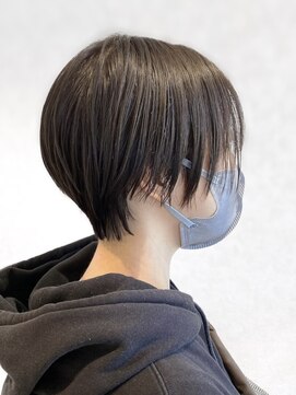 アン 溝の口(un) ハンサムショート×オリーブアッシュカラー☆