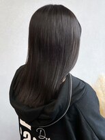 ミュラ(mulah)&nbsp;暗髪透明感カラーダークグレージュ＊艶髪柔らかストレート