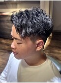 ツイスパかきあげヘアー
