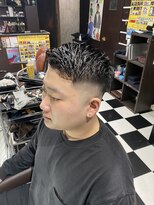 バッドバーバー 蒲田店(BAD BARBER)&nbsp;濡れパン　アイロンパーマ