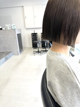 グリ(GRIS) ノーブリーチ/透明感/ハイトーンカラー/グレージュ