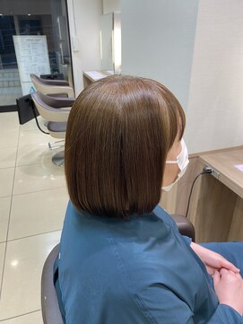 アッシュ 鷺沼店(Ash) 縮毛矯正+etra髪質改善トリートメント