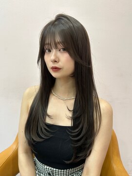 ボタン シブヤ(VOTAN SHIBUYA) 韓国ヘア/前髪あり/顔まわりカット/顔まわりレイヤーカット/