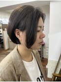 大人耳掛けショートボブ【横浜】