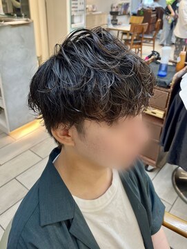 テトラ バイ ネオリーブ 横浜西口店(tetra by neolive) 王道マッシュ ミックスパーマ 横浜/横浜駅