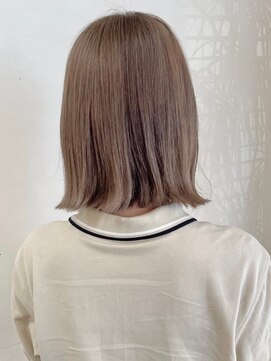 ミルコ 東川口店(milco) 外ハネ×ベージュ