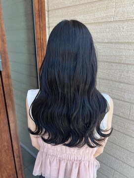 イコウヘアデザイン(icou hair design) 自然な透け髪地毛風ブラック