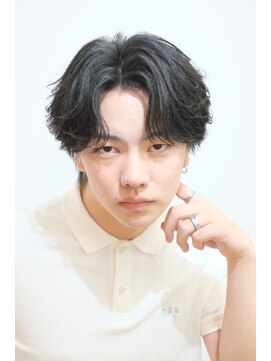 ビカム 名駅(become) ニュアンスパーマメンズマッシュ