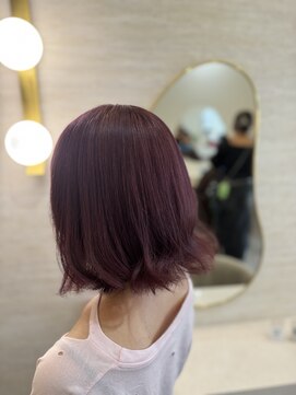 ラビス クローバー(Lovis clover) ブリーチ1回でできるピンクラベンダー