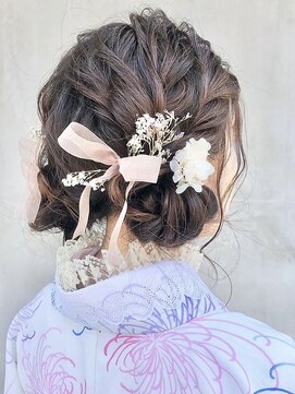 バサラ 池袋店(VASARA) ツインお団子♪着物ヘア/浴衣ヘア/卒業式ヘア/成人式ヘア