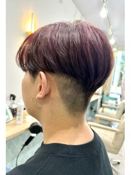 ミドル(MIDDLE) メンズカット/マッシュ/ハイライト/デザインカラー