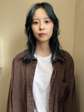 ソイ コンク 下北沢(soi conc) くすみgreen/青みgreen