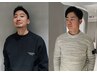 【男性人気No.1】メンズカット＋頭浸浴（頭皮&目元のケアに◎）＋眉毛カット