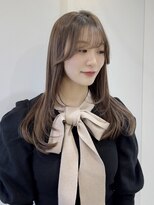 アイユー(ii+U) レイヤー　艶髪　ストレート