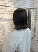 ぷつっとボブ／グレージュブラウン
