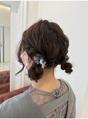 【ふわふわ羊ヘアセット】ミディアム ツイン/more岡崎店 大山