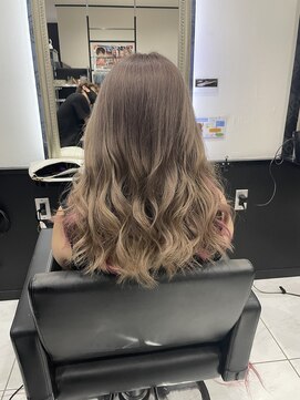 ヘアーデザイン ジェルム(Hair Design germe) プルエクステでインナーカラー #しのだスペシャル