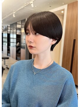 アビー(ABBEY4) ショートカットショートヘアコンパクトショートボブ丸みショート