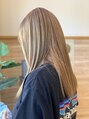 アグ ヘアー アイナ いわき2号店(Agu hair aina)&nbsp;抜きっぱなしブロンド