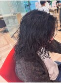 スパイラルパーマ