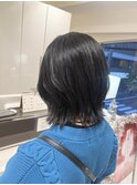 透明感ブルーブラックカラー