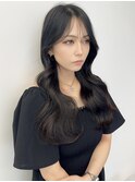 髪質改善/ハイライト/ブリーチ/ベージュ/レイヤーカット/韓国