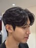 【メンズ毛流れパーマ】再現性重視のカット＋ケアパーマ