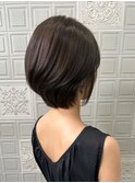 丸みショートボブ
