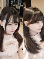 アンジュレーブ(AngeReve)&nbsp;前髪カット・顔周りカットで大変身★レイヤーカットお任せ下さい