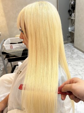 アフィナー(Afinar) 抜きっぱなしブロンド&エクステ80枚【横浜/横浜駅】