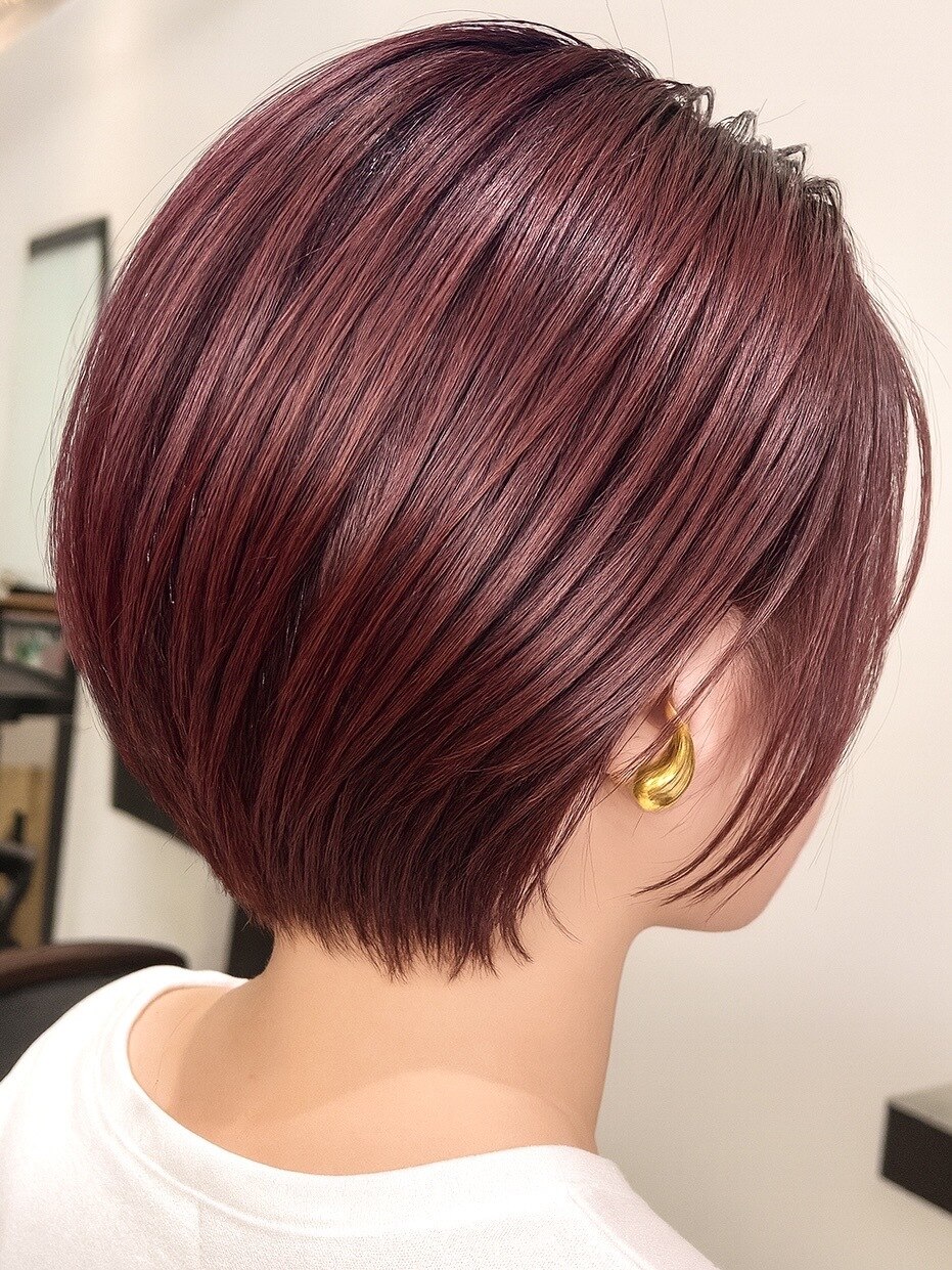 Marnie　JO 人毛MIX　総手植え　レディショート　ダークブラウン Marnie JO 人毛MIX 総手植え レディショート ダークブラウン エミリー