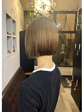 ステア メゾン(stir maison) 切りっぱなしボブ/グレージュ/RENA