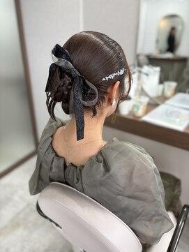 ボタン ハカタ(VOTAN hakata) 【votan sanae】カチモリ/タイトヘア/結婚式ヘア/ヘアセット