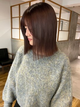 アカラ(acala) 透け感ブラウン【20代/30代/イルミナカラー/縮毛矯正/髪質改善】