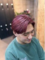 アソビー 近鉄八尾(Asobee)&nbsp;高発色ピンクカラー1ブリーチ