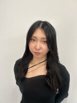 ラーム 福岡香椎店(rame) レイヤーカット、透明感暗めカラー