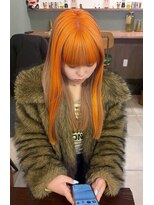 ベル ザ シック(BEL THE CHIC)&nbsp;orange×whitebeige