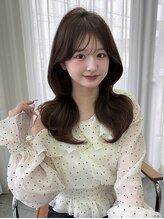 フォルテ 表参道店(FORTE)&nbsp;結べるレイヤーカット/ラテグレージュ/韓国巻き/前髪/表参道駅