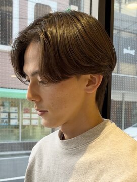 パーク(PAAQ) フェザーパーマニュアンスパーマ毛流れパーマメンズパーマ
