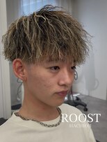 ルースト 八王子店(ROOST)&nbsp;MEN'SHAIR/ツイストパーマ/ハイライト/眉毛/八王子