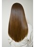 髪質改善ケアストレート￥23000